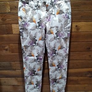 Tommy bahama skinny jeans palm of persia ankle size 27